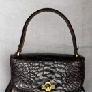 SMALL TURTLE HANDBAG, ITALY, c. 1950