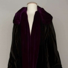 SILK VELVET OPERA COAT, c. 1915