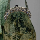 FORTUNY VELVET EVENING PURSE, 1916