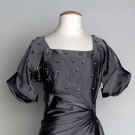 JO COPELAND COCKTAIL DRESS, 1940s