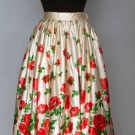 YSL SILK EVENING SKIRT, 1970s