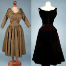 TWO BONNIE CASHIN PARTY DRESSES, 1950