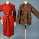 TWO CLAIRE MCCARDELL WINTER GARMENTS, 1948 &amp; 1952