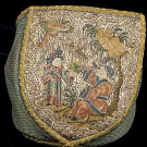 FINE NEEDLEWORK PURSE, FRANCE, c. 1740