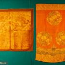 TWO SILK PANELS, CHINA, 1800 &amp; 1880