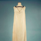 MME. GRES SILK JERSEY EVENING GOWN, PARIS, c. 1973