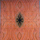 RECTANGULAR WOVEN PAISLEY SHAWL, EUROPE, 1850-1890