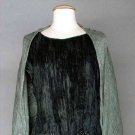 SILK DELPHOS GOWN, ITALY, 1970s
