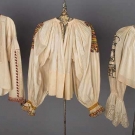 TWO REGIONAL BLOUSES, SLOVAKIA, 1850-1899