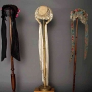 THREE LADIES' BONNETS, 1850-1865