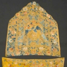 TWO IMPERIAL CHAIR COVERS, CHINA, 19TH C