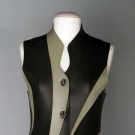 JUNKO KOSHINO RUBBER VEST, JAPAN, 20TH C