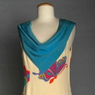 HANAE MORI SUMMER GOWN, 1970s