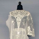 WHITE LACE TEA GOWN, c. 1905