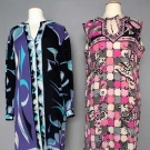 TWO PUCCI PRINTED DAY DRESSES, c. 1970