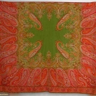 WOOL PAISLEY SHAWL, 1860-1880s