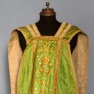 SILK CHASUBLE &amp; TWO MANIPLES, c. 1900
