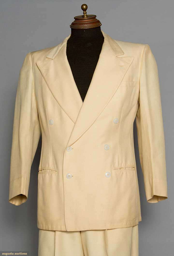 Augusta Auctions - MAN'S PALM BEACH SUIT, c. 1940