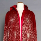 RED VELVET OPERA COAT, 1920s