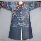 SUMMER GAUZE DRAGON ROBE, CHINA, 19TH C