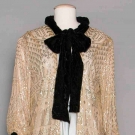 SILVER ASUITE EVENING JACKET, 1930s