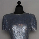NEIL BIEFF SEQUIN DRESS, 1990s