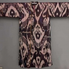 SILK IKAT CAFTAN, CENTRAL ASIA, 20TH C