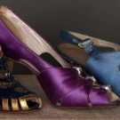 THREE PAIR EVENING SANDALS, 1930s