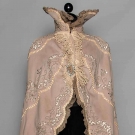 BEADED EVENING MANTLE, LATE 1880s