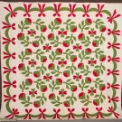 PIECED &amp; APPLIQUED QUILT, MID 19TH C