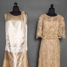 TWO FORMAL GOWNS, c. 1914 &amp; c. 1925