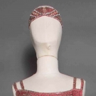 BEADED DRESS &amp; HEADBAND, c. 1922