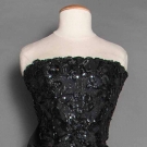 VICKI TIEL STRAPLESS DRESS, 1980-1990
