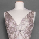 ALEXANDER McQUEEN LILAC SILK DRESS, S-S 2005