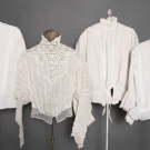 FOUR WHITE BLOUSES, EARLY 20TH C