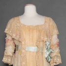 PRINTED SILK BELLE EPOQUE NEGLIGEE