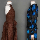 TWO DESIGNER EVENING GOWNS, 1980-1990