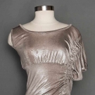 VIVIENNE WESTWOOD METALLIC EVENING GOWN, EARLY 1990s