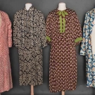 FOUR 2-PIECE DAY ENSEMBLES, 1930s