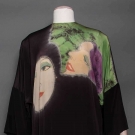 HALSTON PAINTED CAFTAN, 1972