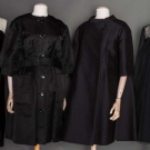 FOUR BLACK COCKTAIL GARMENTS, 1955-1965