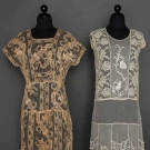 TWO LINEN &amp; TWO LACE GARMENTS, 1930s