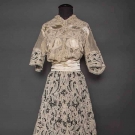 BATTENBURG LACE TEA GOWN, c.1905