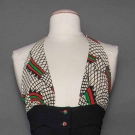 OSSIE CLARK HALTER DRESS, EARLY 1970s