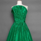 SCAASI SILK BALL GOWN, c. 1980