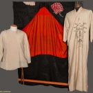 THREE SILK GARMENTS, ASIA, c. 1940