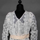 IRISH &amp; VAL LACE TEA GOWN, c. 1912