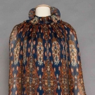 PIERRE CARDIN PRINTED MAXI DRESS, 1970s