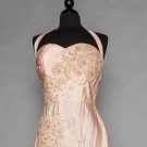 GOTHE PINK EVENING GOWN, c. 1953