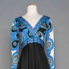 PUCCI SILK KNIT MAXI DRESS, 1970s